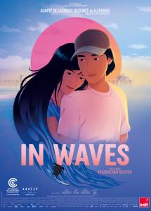 in waves