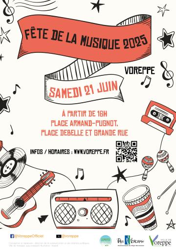 affiche fete musique