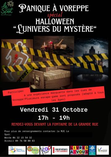 affiche panique à Voreppe 2025