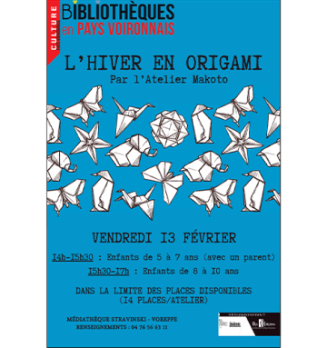 Affiche animation médiathèque