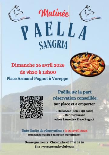 Affiche paella