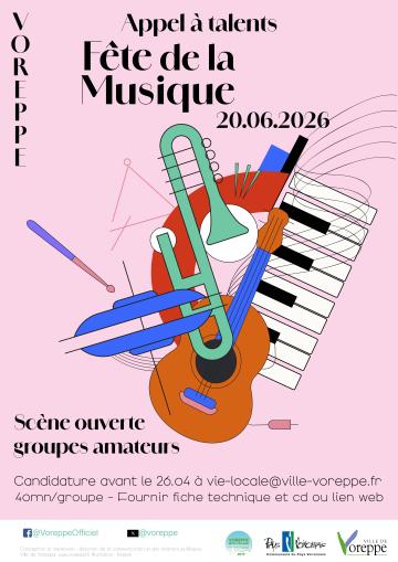 Affiche fête de la musique
