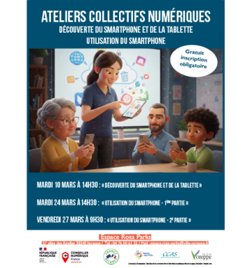 Affiche Atelier numériques
