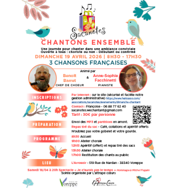 Affiche Sacanotes