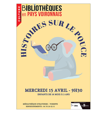 Affiche médiathéque