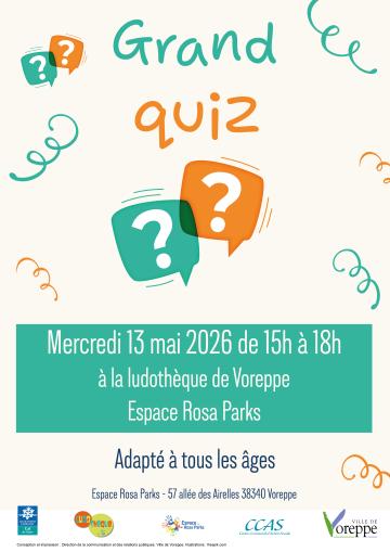 affiche quiz