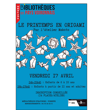 Affiche origami