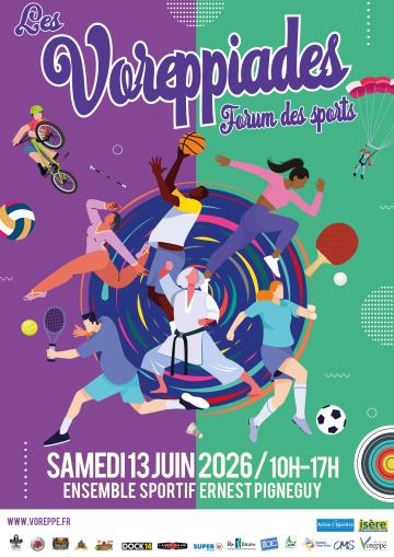 Affiche Voreppiades 2026