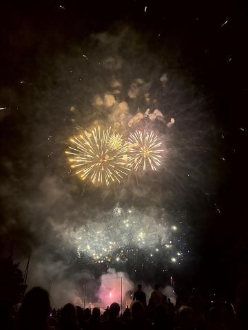 feu d'artifice