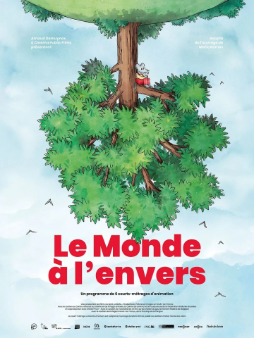 affiche le monde à l'envers