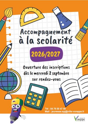 Accompagnement à la scolarité