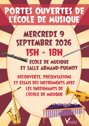 affiche portes ouvertes