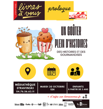 Un goûter plein d'histoires