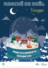 affiche marché de noel